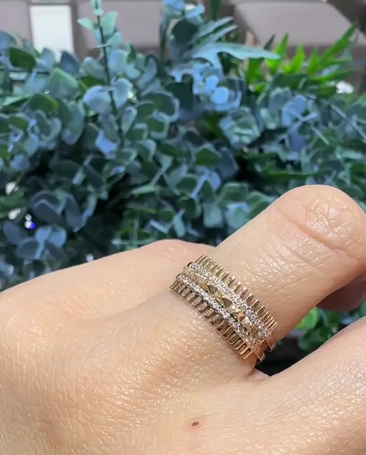 0.13 ct Tasarım Pırlanta Yüzük, görsel 1