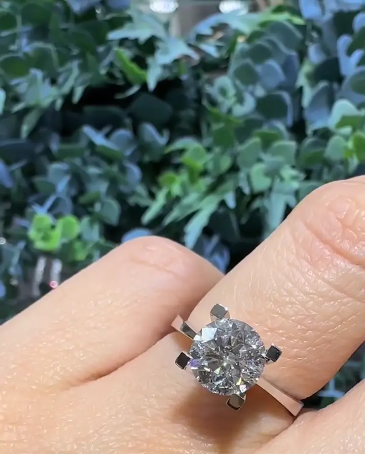 1.87 ct Tektaş Pırlanta Yüzük, görsel 3