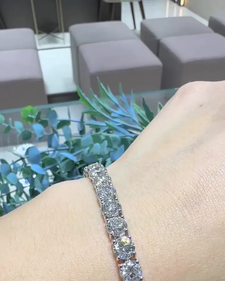29.17 ct Suyolu Pırlanta Bileklik, görsel 3
