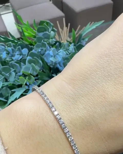3.21 ct Pırlanta Bileklik
