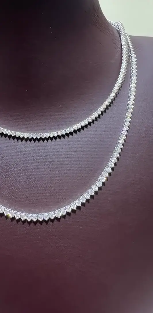 3.26 ct Suyolu Pırlanta Gerdanlık, görsel 2
