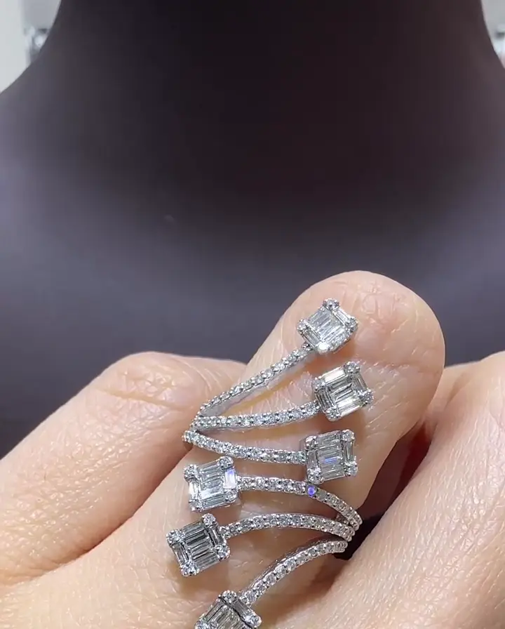 0.71-0.63 ct Tasarım Pırlanta Yüzük, görsel 2