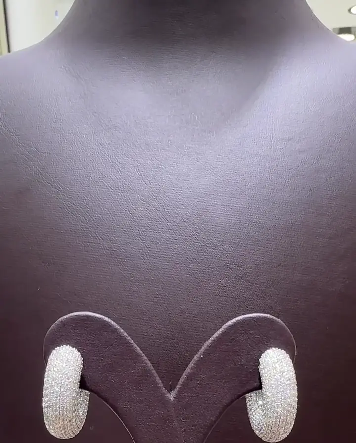9.23 ct Pırlanta Küpe, görsel 3