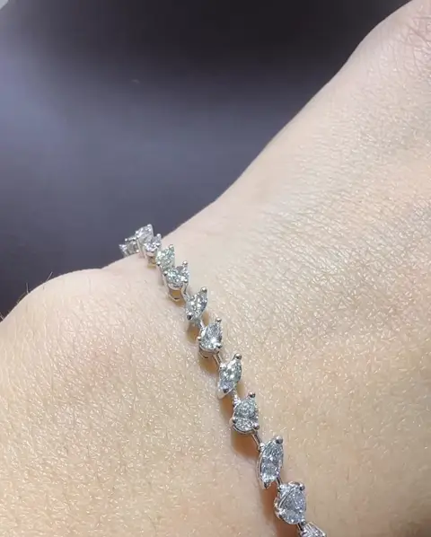 0.77-0.80 ct Pırlanta Bileklik