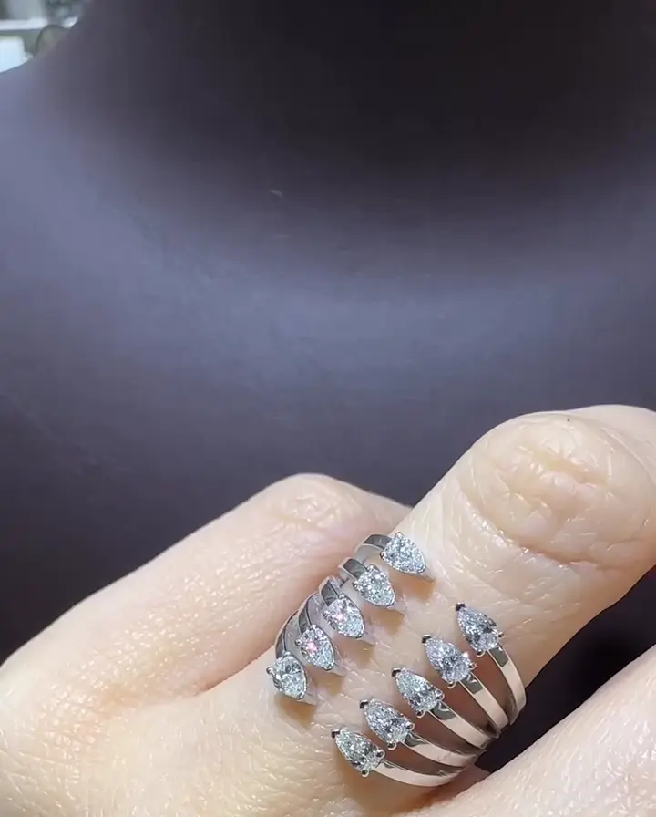 0.97 ct Tasarım Pırlanta Yüzük, görsel 2
