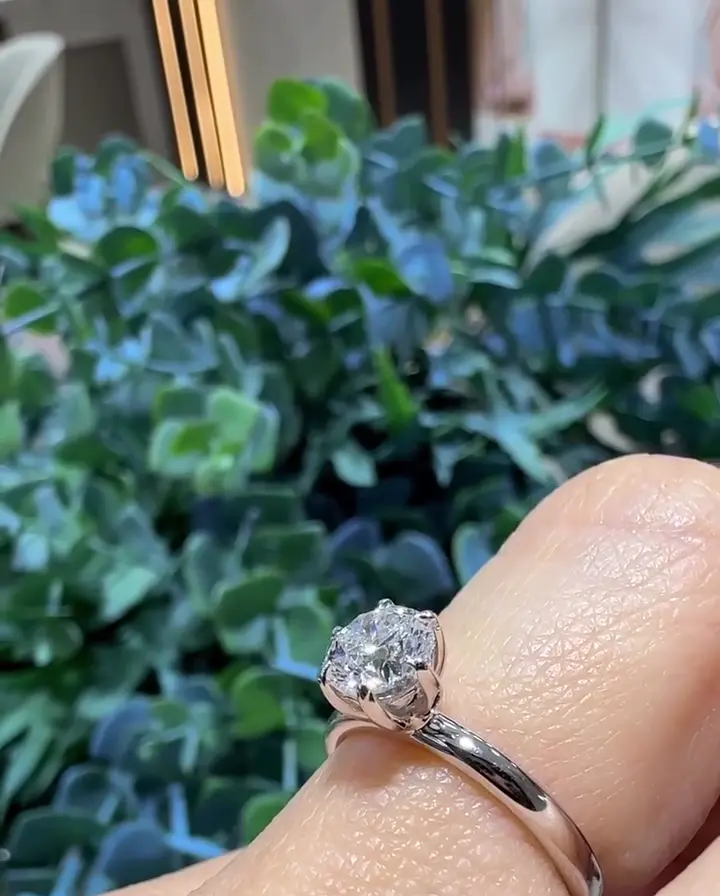 0.83 ct Tektaş Pırlanta Yüzük, görsel 2