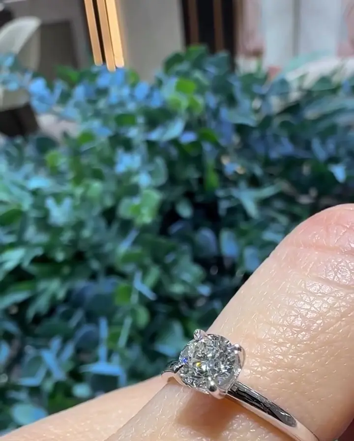 0.54 ct Tektaş Pırlanta Yüzük, görsel 1
