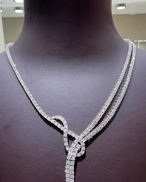 21.07 ct Pırlanta Gerdanlık