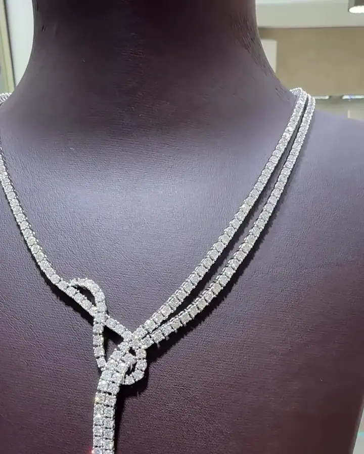 21.07 ct Pırlanta Gerdanlık, görsel 1